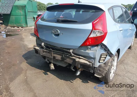 2013 Hyundai Accent Se from USA, damaged, VIN KMHCU5AE5DU108228